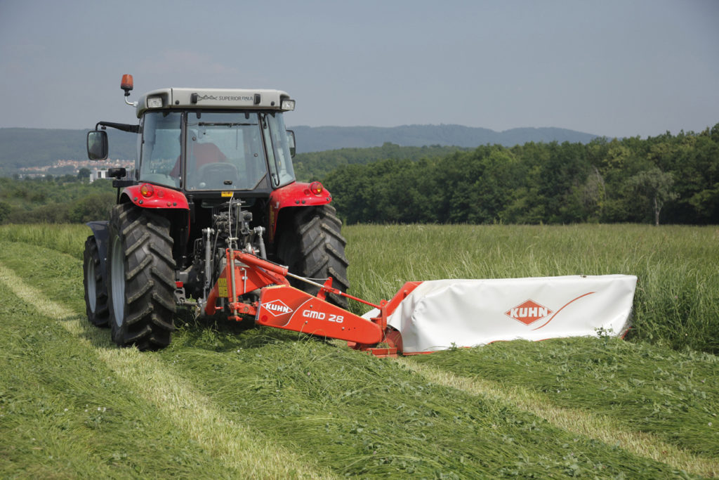 Ounce Gepensioneerde snap Kuhn schijvenmaaier zonder kneuzer achteraanbouw - Slecoma